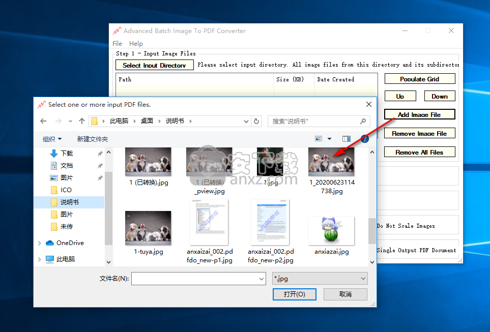Advanced Batch Image To PDF Converter(图片批量转PDF转换器)