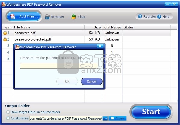 PDF Password Remover(多功能PDF密码删除工具)