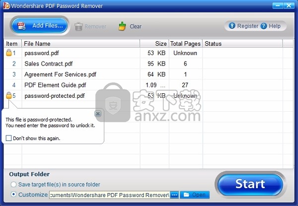 PDF Password Remover(多功能PDF密码删除工具)