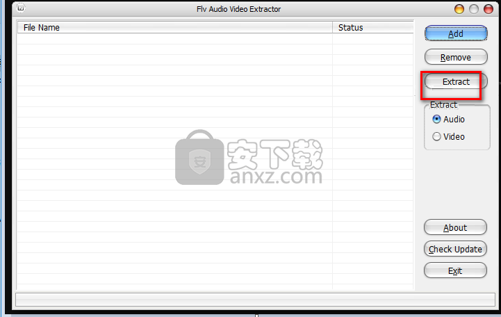 Flv Audio Video Extractor(flv音频提取软件)
