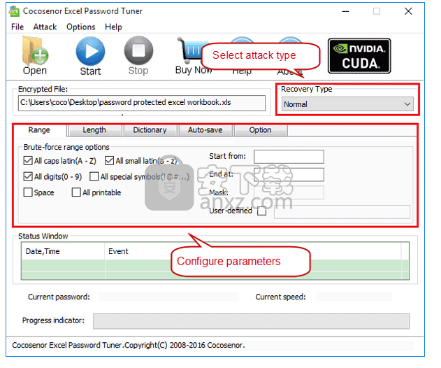 Cocosenor Excel Password Tuner(Excel密码恢复软件)