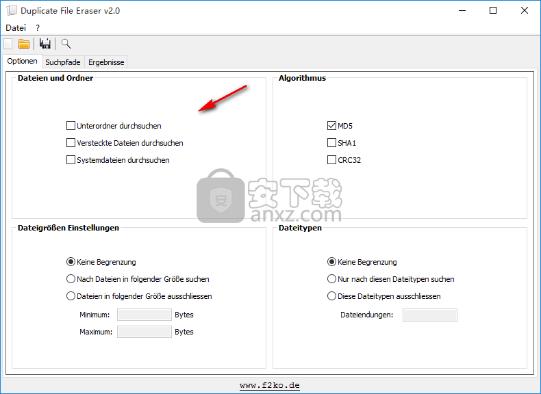 Duplicate File Eraser(重复文件扫描软件)