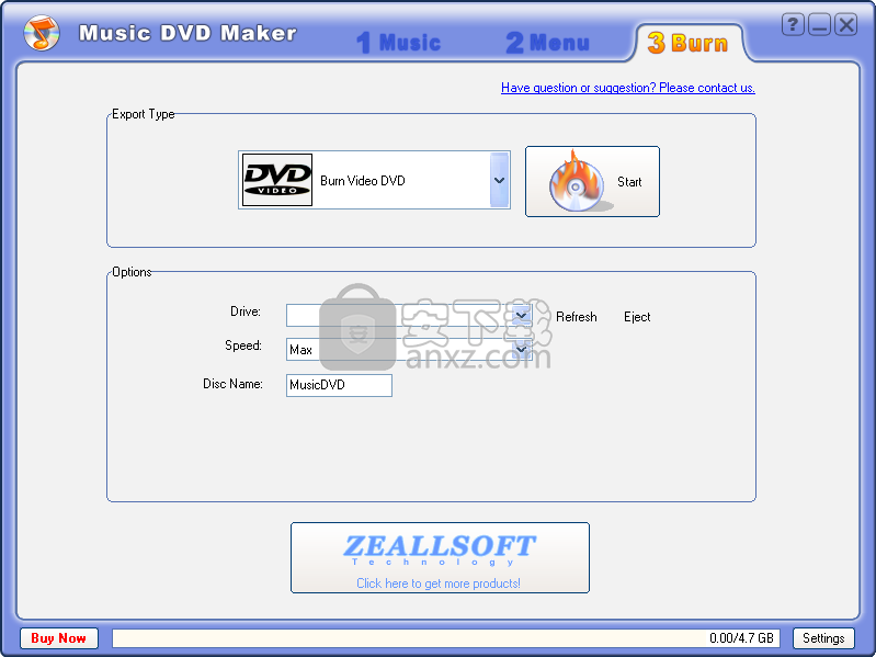 Music DVD Maker(音乐DVD刻录工具)