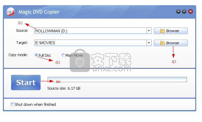 Magic DVD Copier(dvd复制工具)