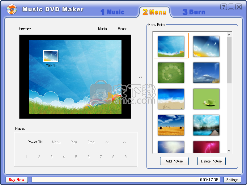 Music DVD Maker(音乐DVD刻录工具)