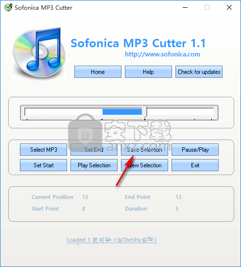 Sofonica MP3 Cutter(mp3音频剪切工具)