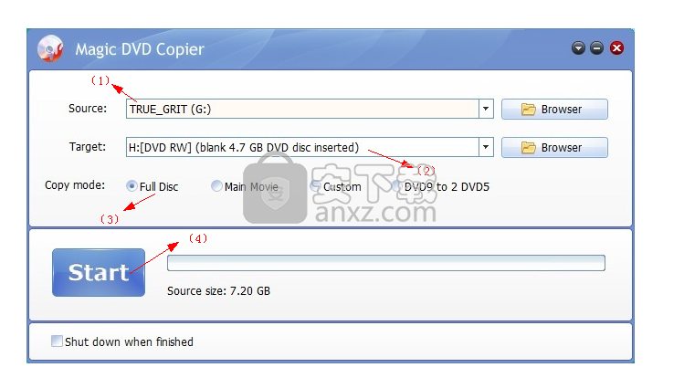 Magic DVD Copier(dvd复制工具)