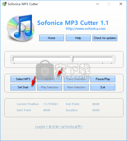 Sofonica MP3 Cutter(mp3音频剪切工具)