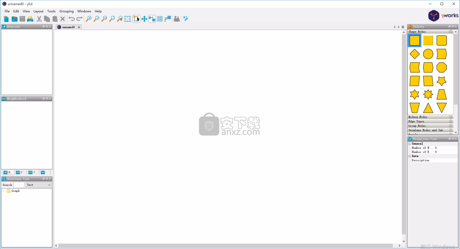 yEd(多功能图表制作与生成工具)