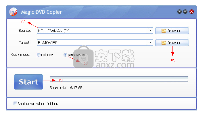 Magic DVD Copier(dvd复制工具)