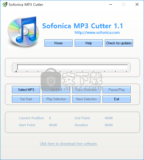 Sofonica MP3 Cutter(mp3音频剪切工具)