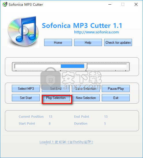 Sofonica MP3 Cutter(mp3音频剪切工具)