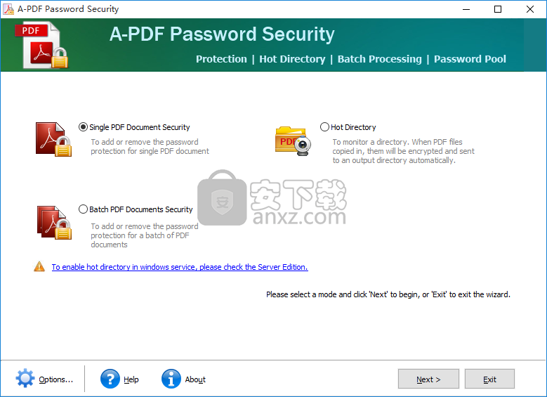 A-PDF Password Security(PDF加密软件)