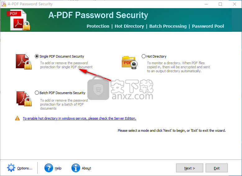 A-PDF Password Security(PDF加密软件)