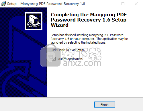 Manyprog PDF Password Recovery(PDF密码恢复软件)