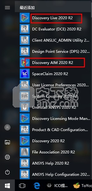 ansys discovery 2020 r2中文