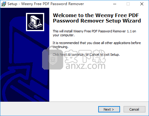 Weeny Free PDF Password Remover(PDF密码移除器)