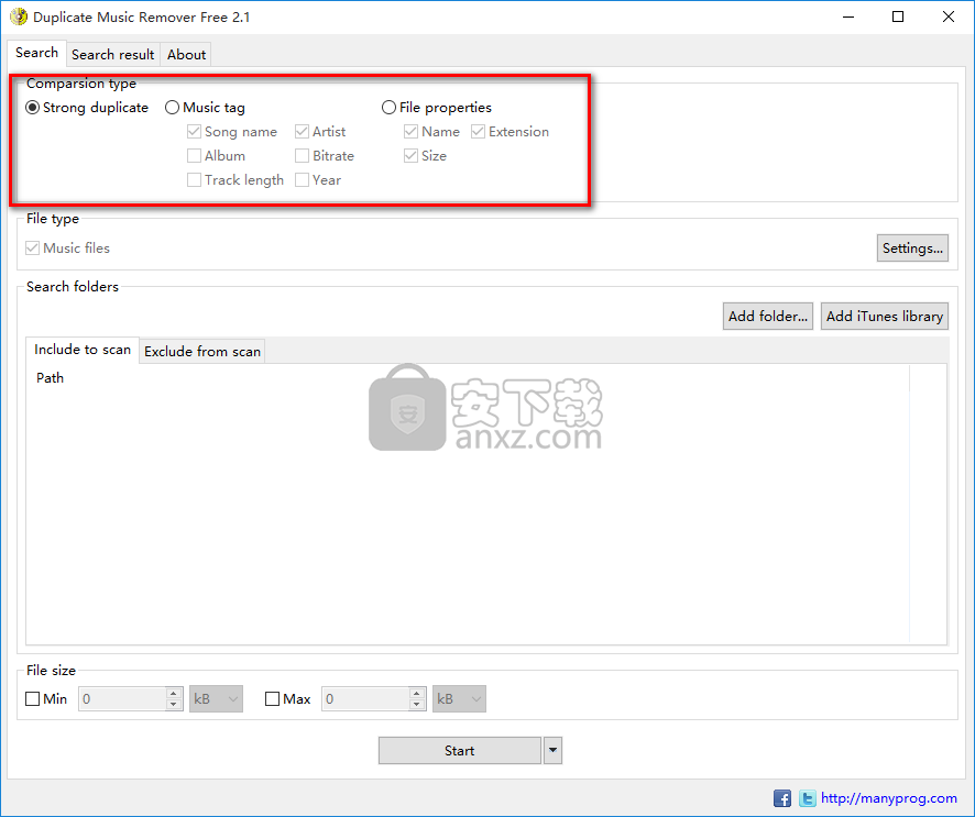 Duplicate Music Remover Free(重复音乐删除工具)