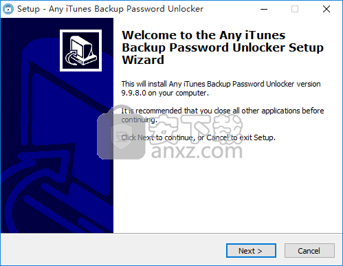 Any iTunes Backup Password Unlocker(iTunes备份密码恢复软件)