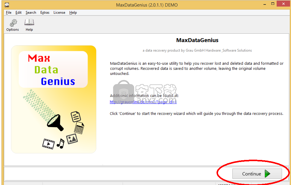 MaxDataGenius Pro(专业数据恢复软件)