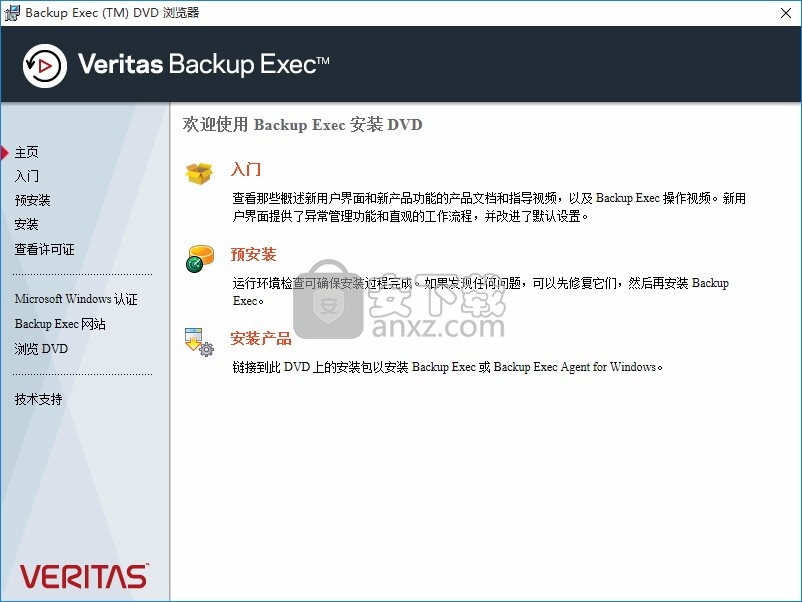 Veritas Backup Exec(多功能数据文件保护软件)