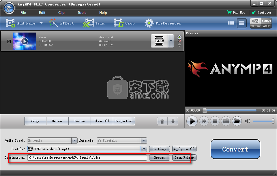 AnyMP4 FLAC Converter(flac音频格式转换器)