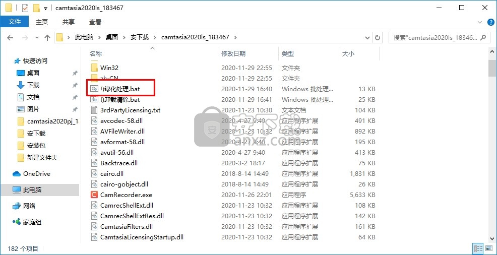 camtasia studio2020绿色