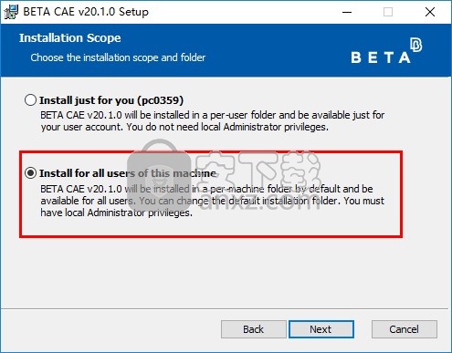 beta cae systems v20 64位