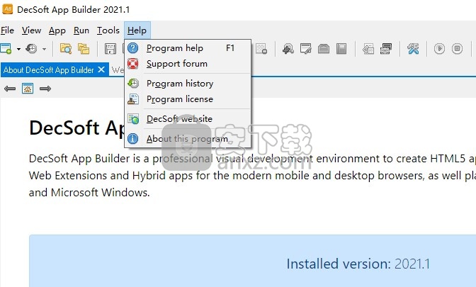 DecSoft App Builder2021