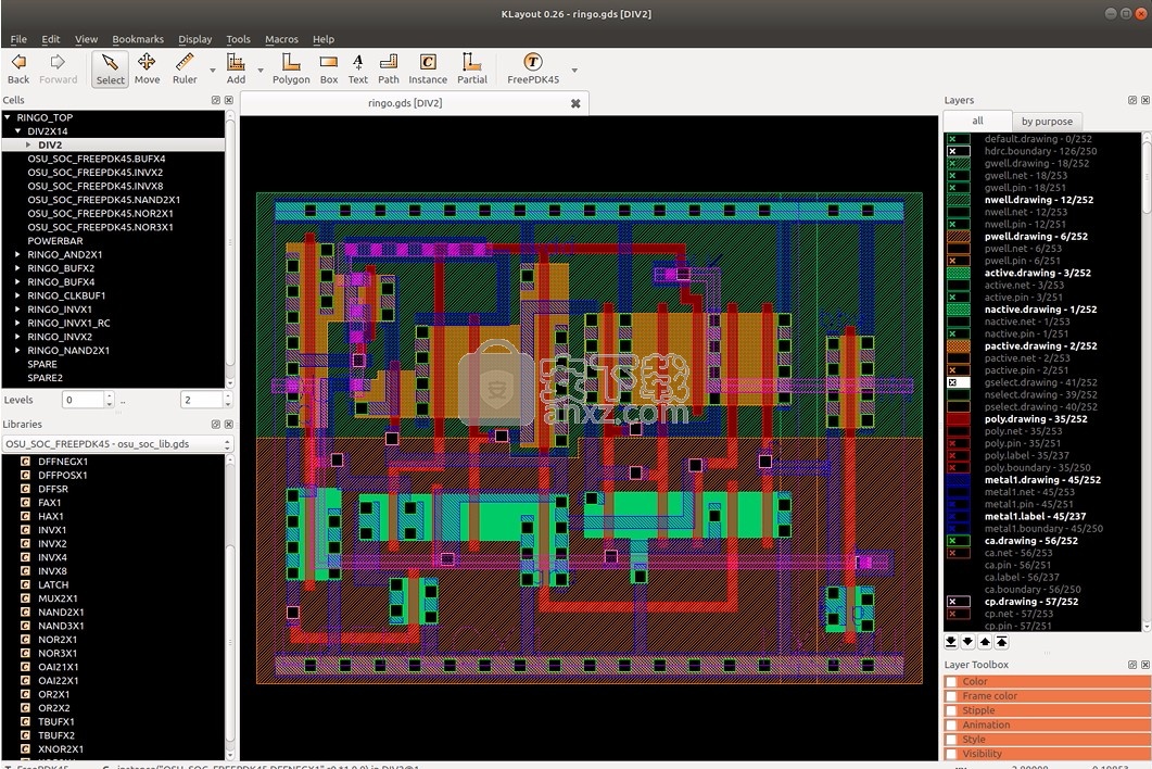 KLayout(多功能文件编辑与解压工具)