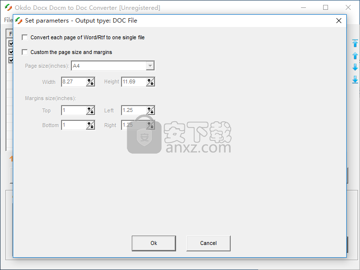 Okdo Docx Docm to Doc Converter(docx/docm格式批量转doc工具)