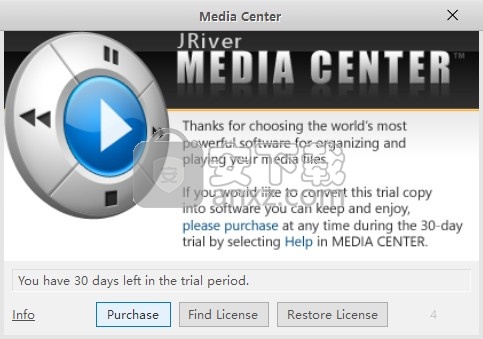 JRiver Media Center 27中文