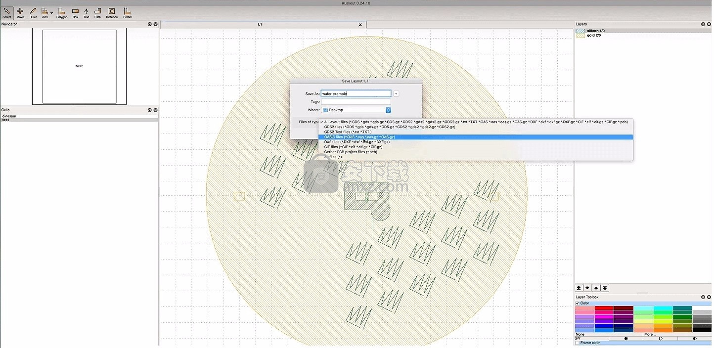 KLayout(多功能文件编辑与解压工具)