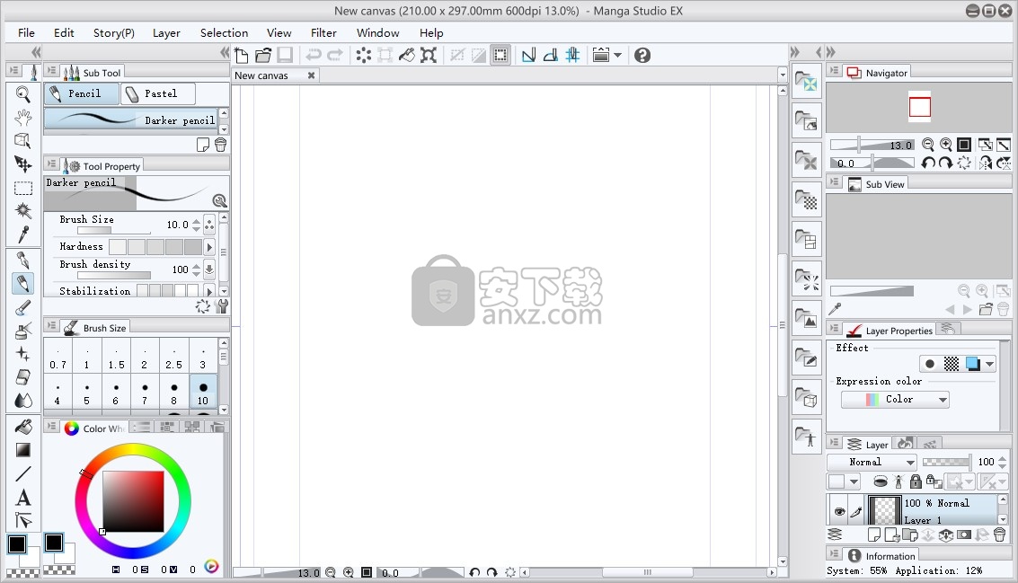 Manga Studio EX 5(专业动漫设计软件)