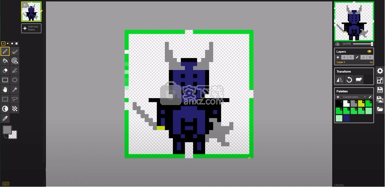 Piskel for PC(多功能图像编辑与制作工具)