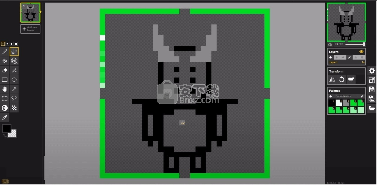 Piskel for PC(多功能图像编辑与制作工具)