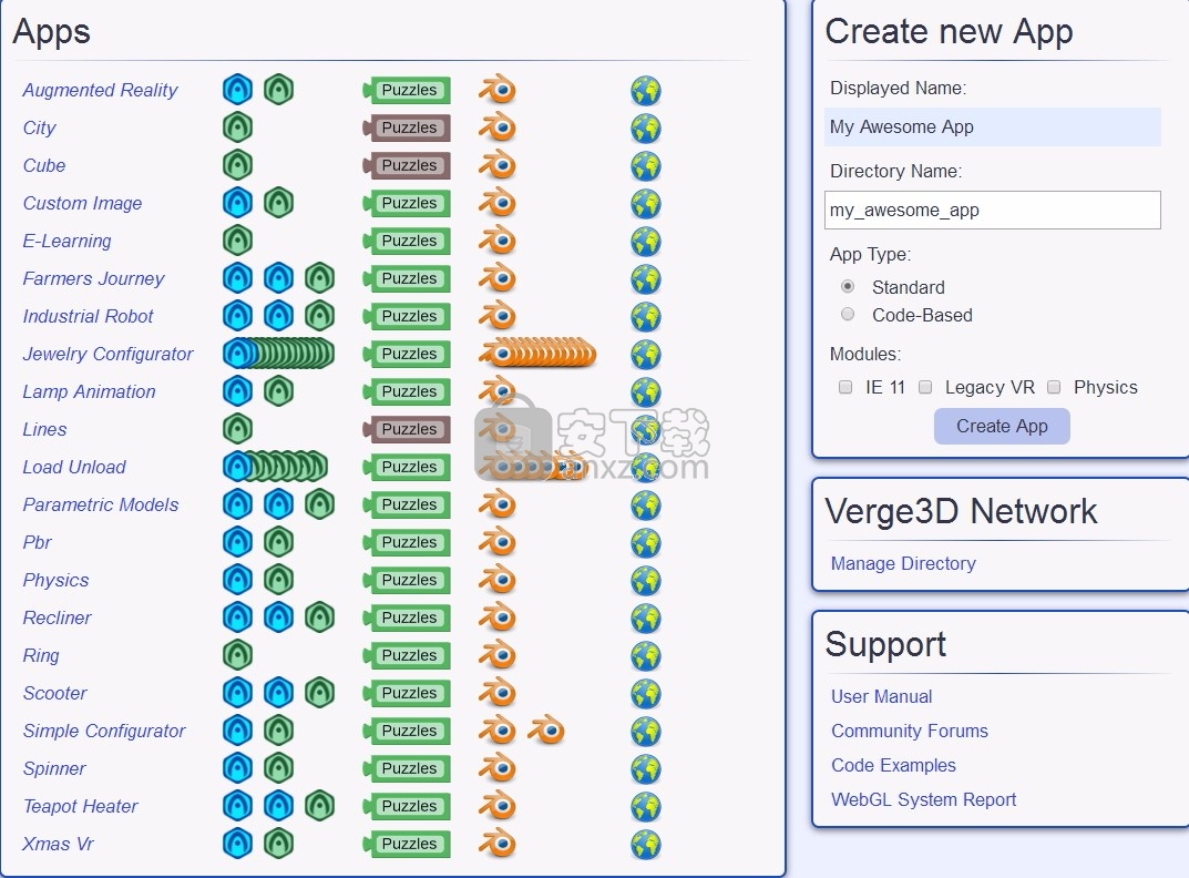 Verge3D for Blender(多功能3ds渲染插件)