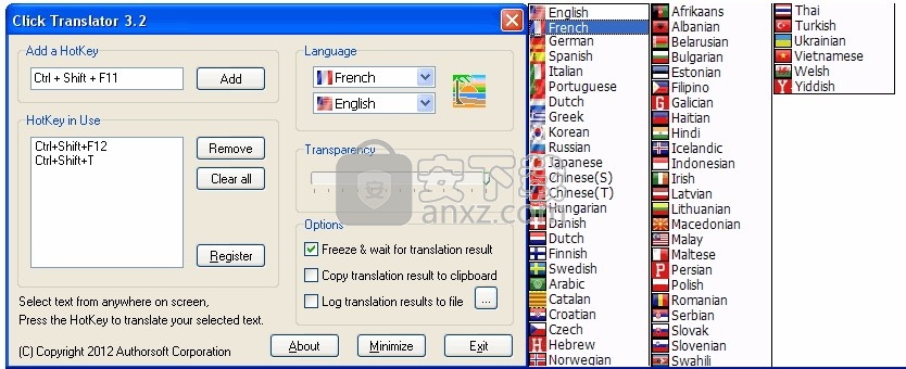 Click Translator(多功能语言翻译工具)