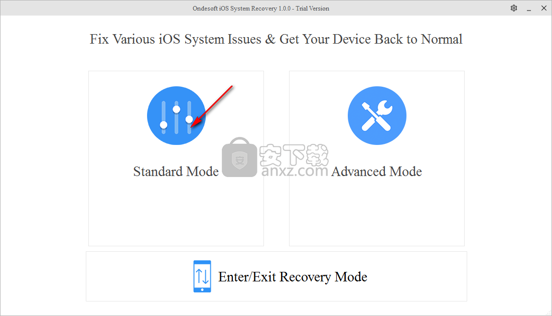 Ondesoft iOS System Recovery(iOS系统修复工具)