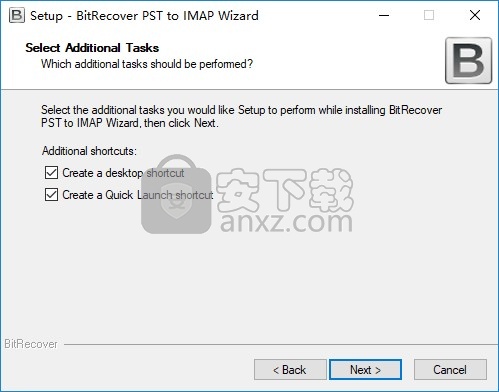 bitrecover pst to imap wizard