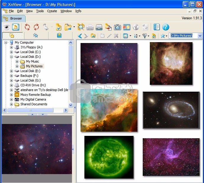 XnView Portable(多功能图想处理与浏览器)