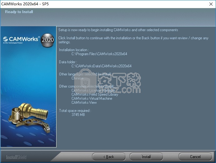 camworks 2020 sp5中文64位