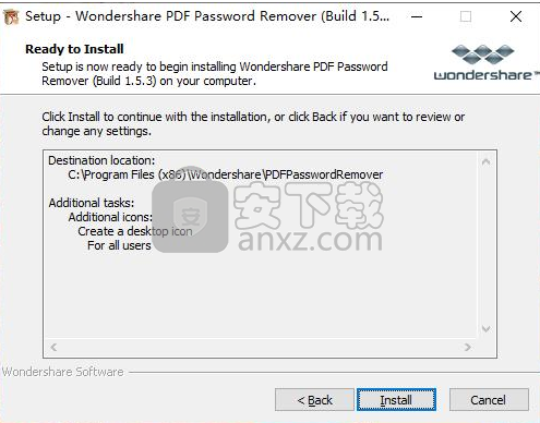 Wondershare PDF Password Remover(pdf密码移除器)