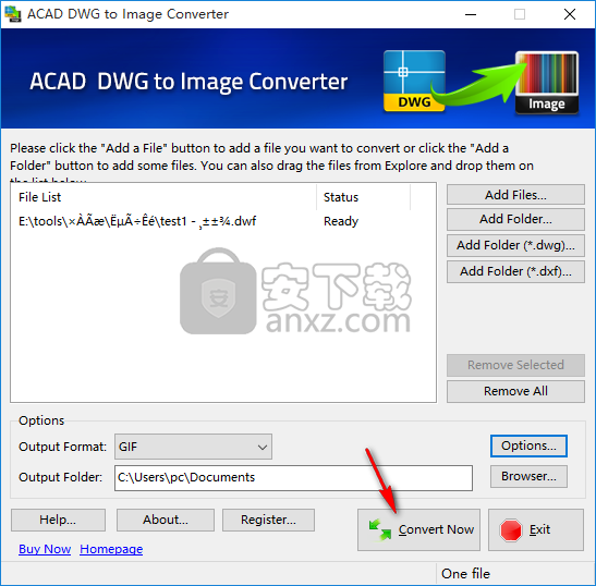 ACAD DWG to Image Converter(DWG转图片转换器)