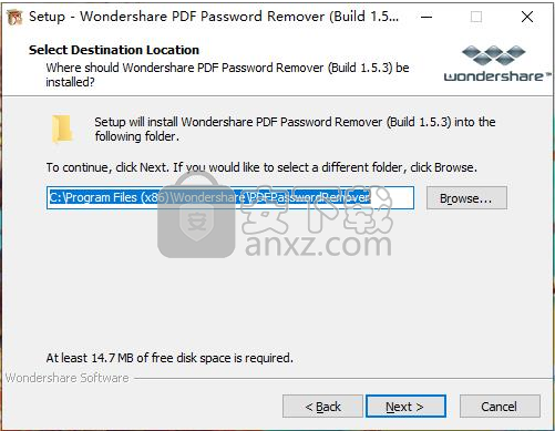 Wondershare PDF Password Remover(pdf密码移除器)