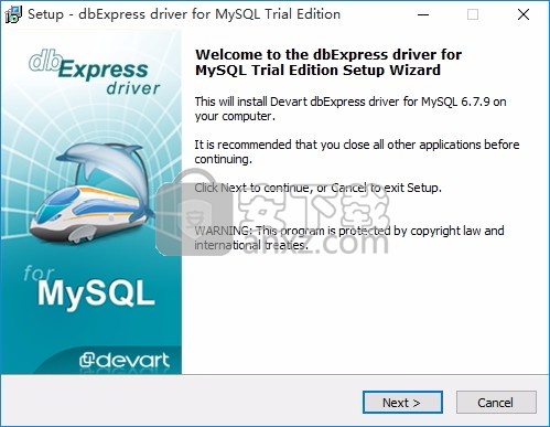 dbExpress driver for MySQL(MySQL驱动数据库管理器)