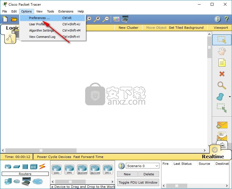 cisco packet tracer6.0中文版