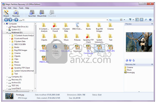 Magic Partition Recovery(磁盘分区数据恢复工具)