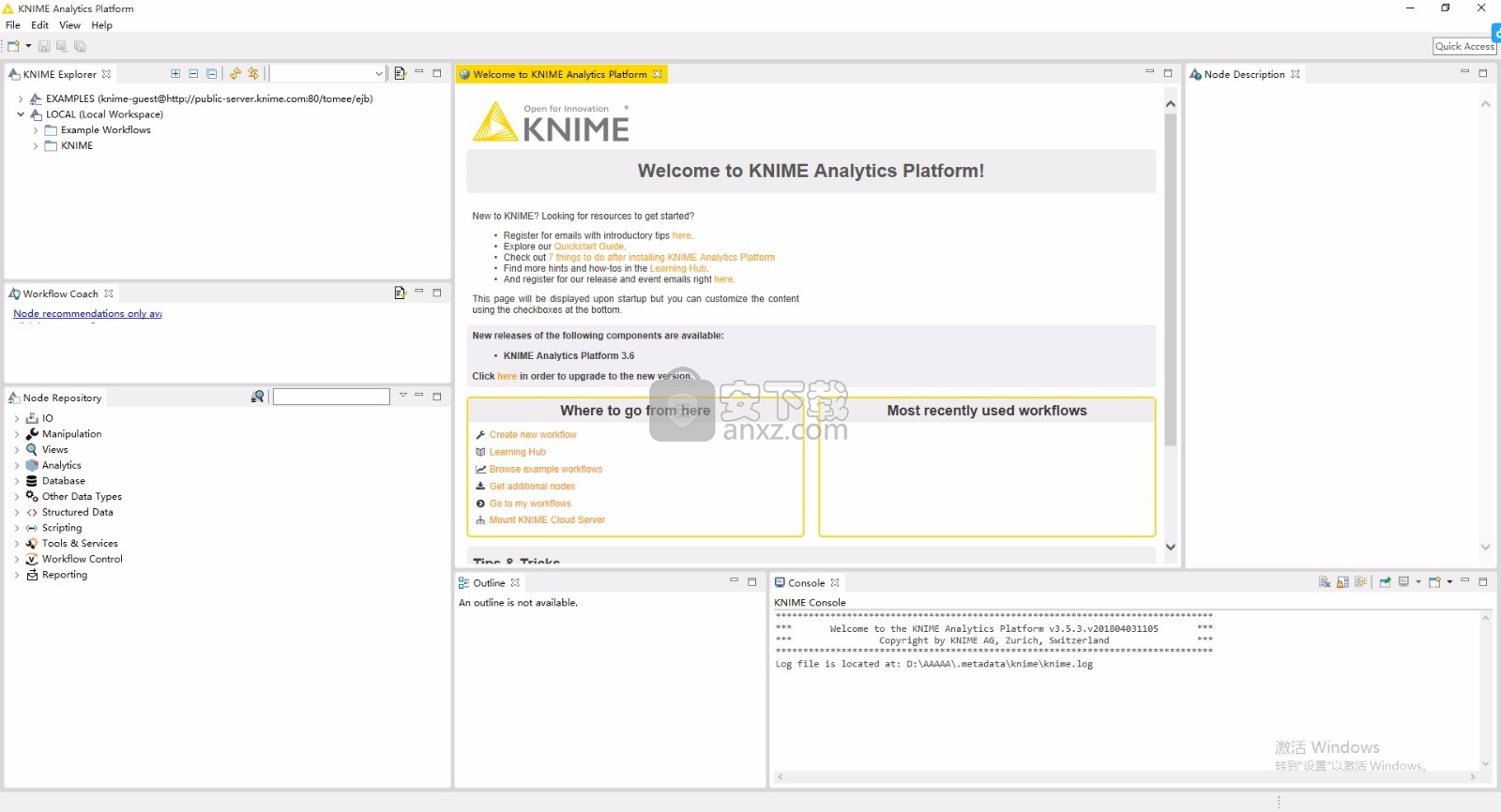 KNIME(多功能开源数据科学创建软件)