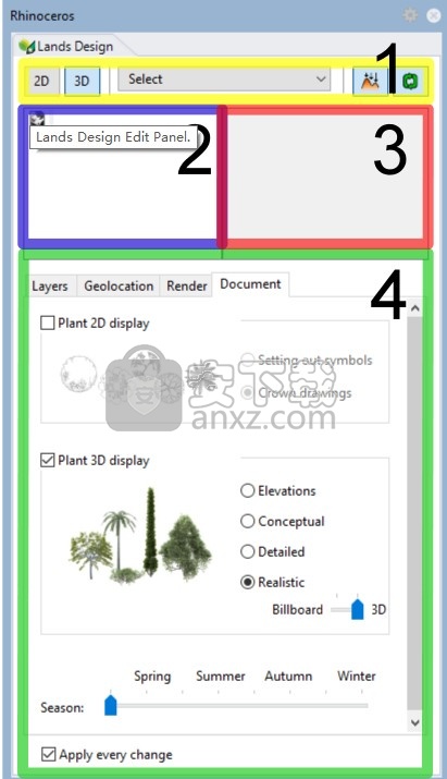 lands design for rhino(景观设计软件)